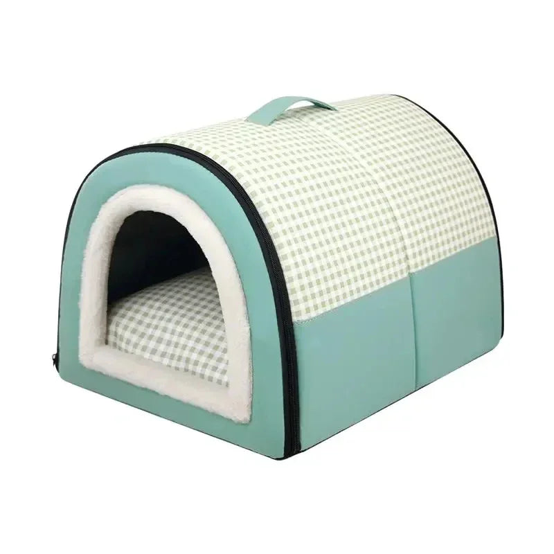 Cama Cueva Plegable para Perros y Gatos 2 en 1 | PetLux