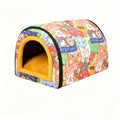 Cama Cueva Plegable para Perros y Gatos 2 en 1 | PetLux