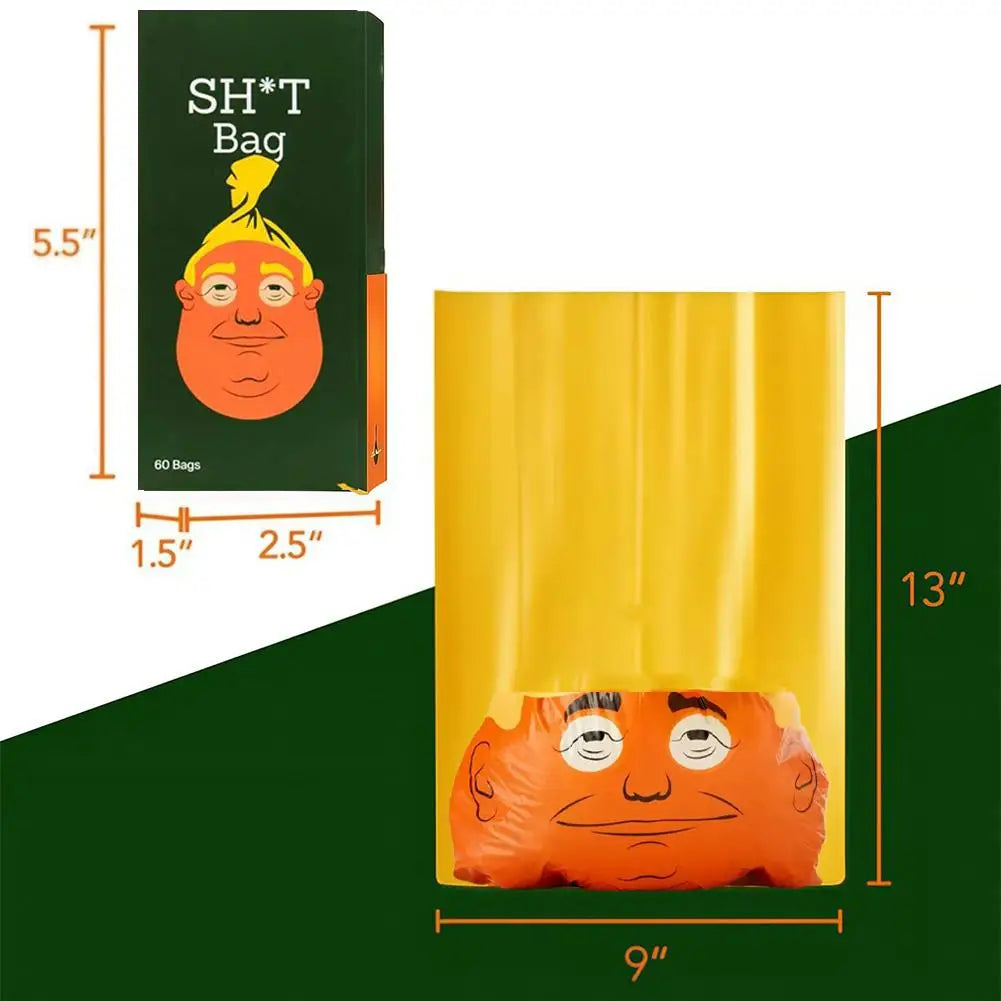 60 Bolsas Higiénicas para Perros + Bolsa Porta Excrementos | PetLux