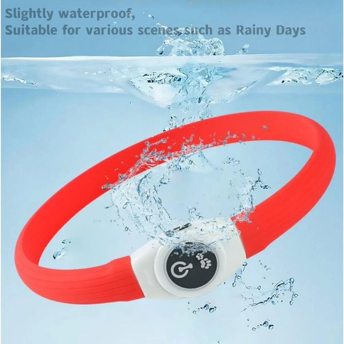 Collar Luminoso LED para Perros – Seguridad Nocturna | PetLux