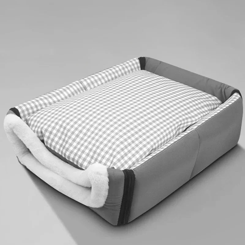 Cama Cueva Plegable para Perros y Gatos 2 en 1 | PetLux