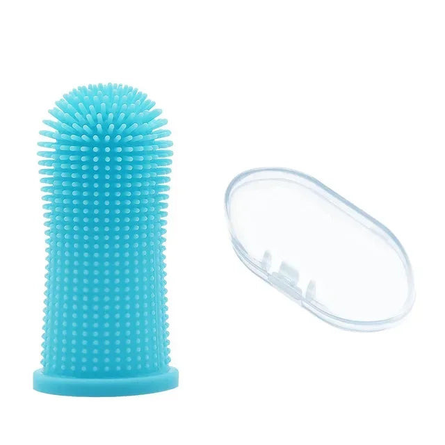Cepillo de Dientes de Silicona para Perros | Higiene Bucal | PetLux