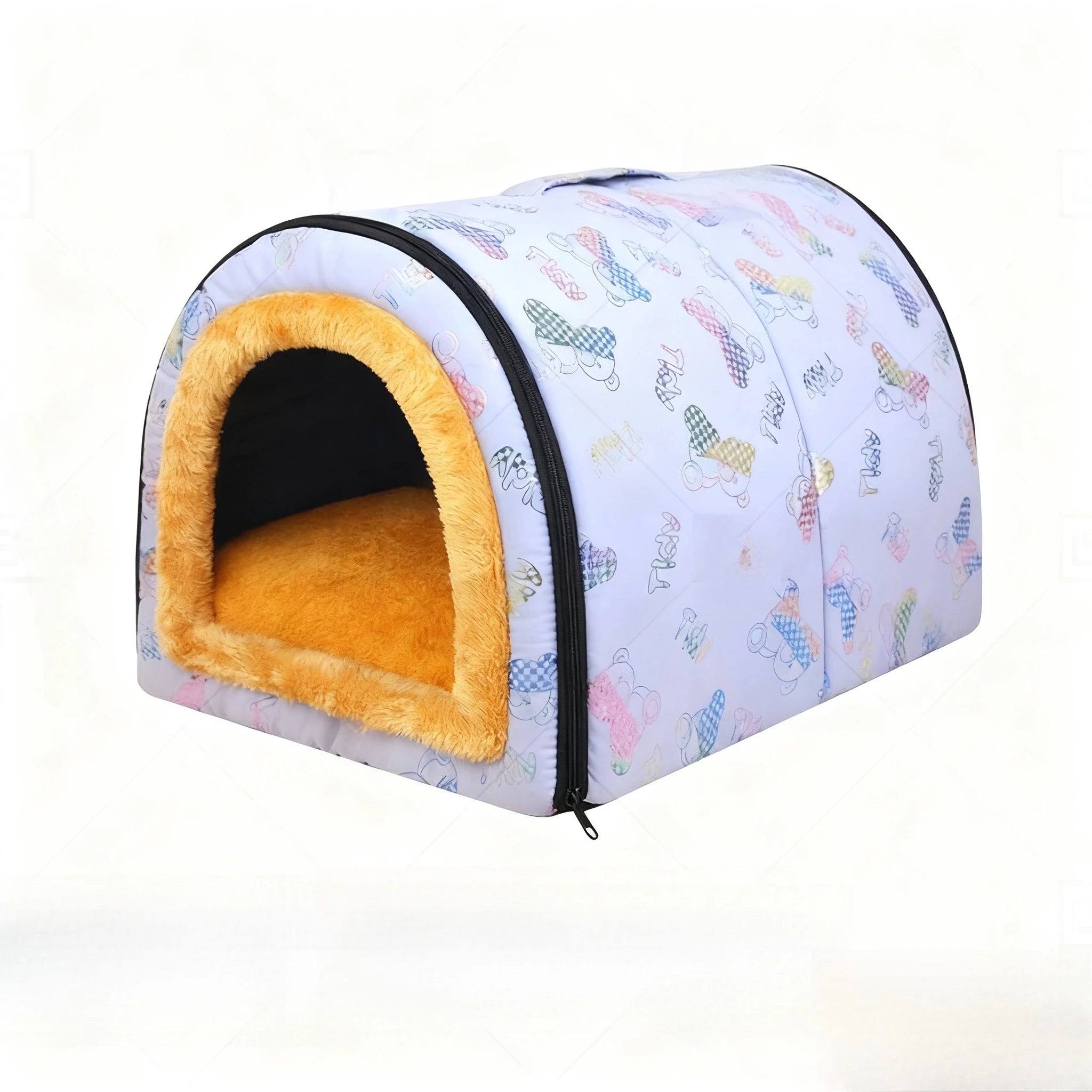 Cama Cueva Plegable para Perros y Gatos 2 en 1 | PetLux