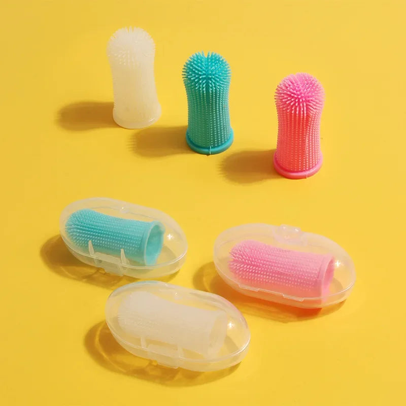 Cepillo de Dientes de Silicona para Perros | Higiene Bucal | PetLux