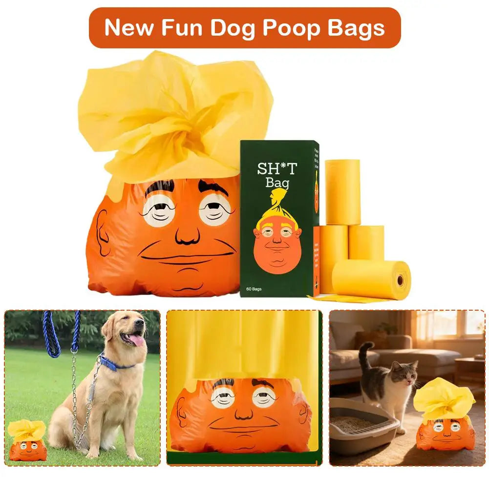 60 Bolsas Higiénicas para Perros + Bolsa Porta Excrementos | PetLux