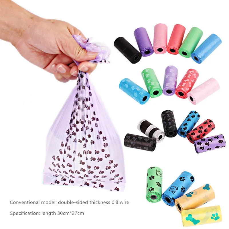 Rollos de Bolsas para Perros Resistentes | Colores Variados | PetLux