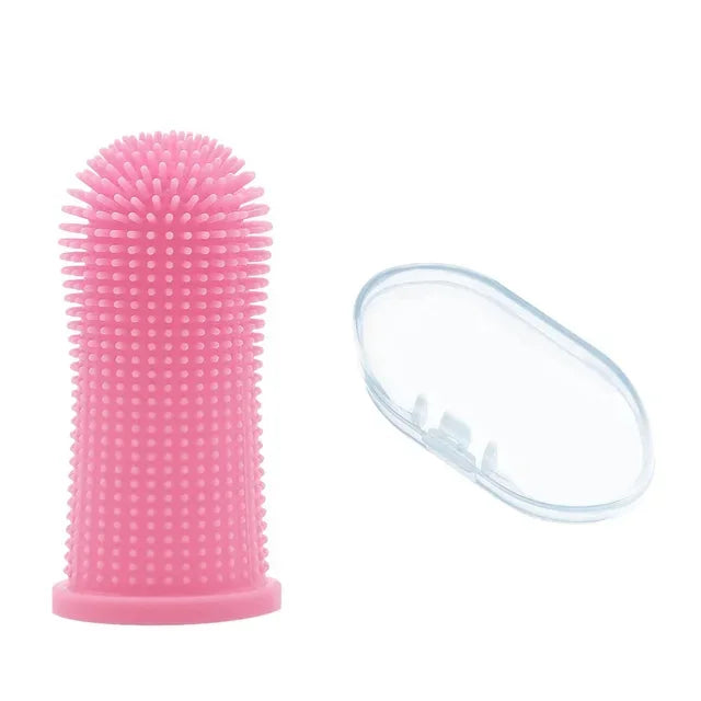 Cepillo de Dientes de Silicona para Perros | Higiene Bucal | PetLux