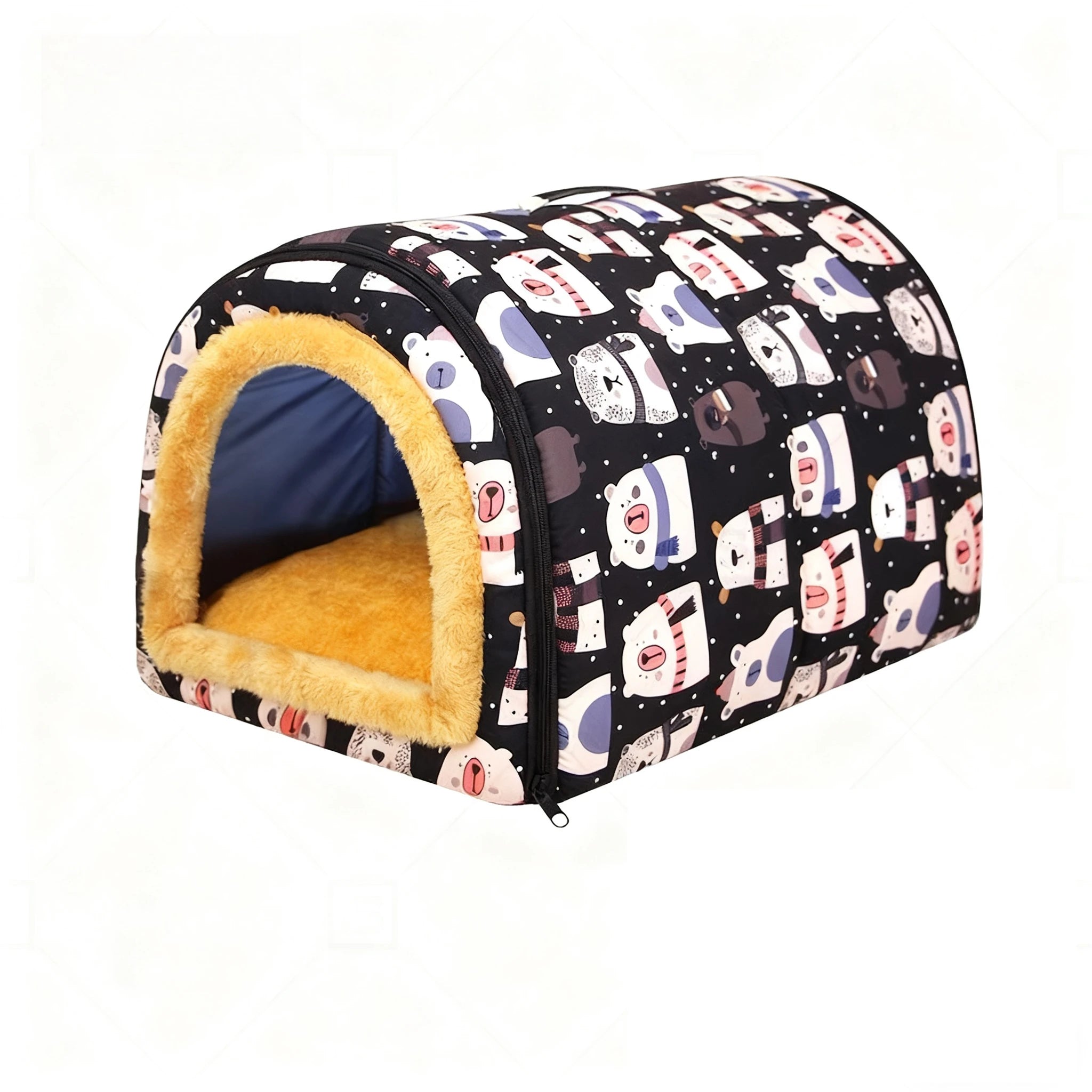 Cama Cueva Plegable para Perros y Gatos 2 en 1 | PetLux