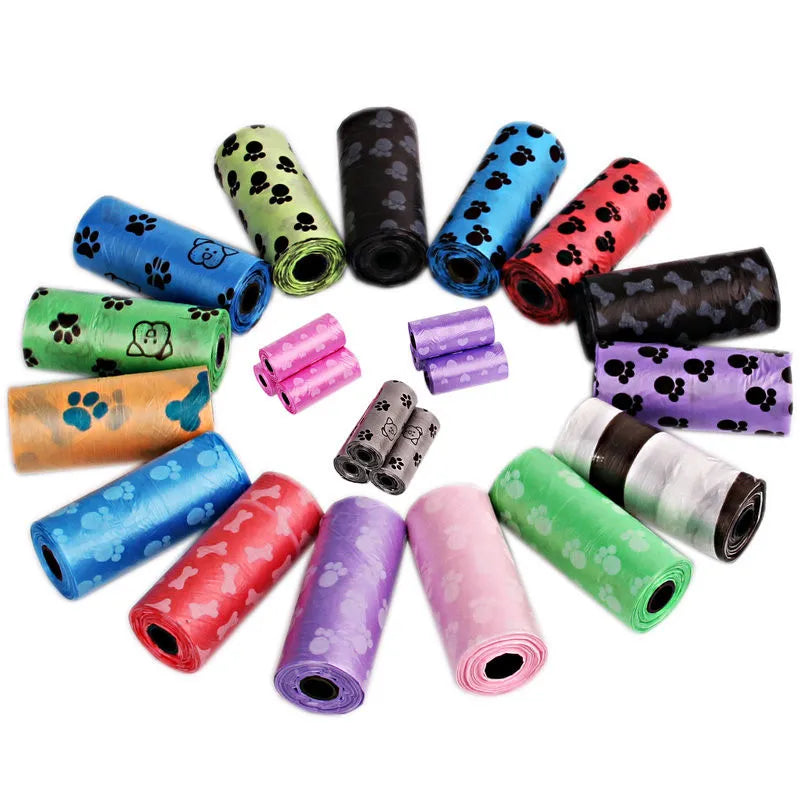 Rollos de Bolsas para Perros Resistentes | Colores Variados | PetLux
