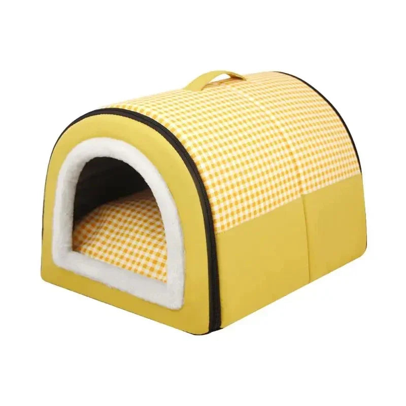 Cama Cueva Plegable para Perros y Gatos 2 en 1 | PetLux