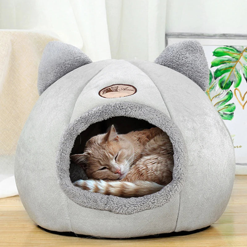 Casa Suave para Gatos – Cama Cueva Acogedora | PetLux