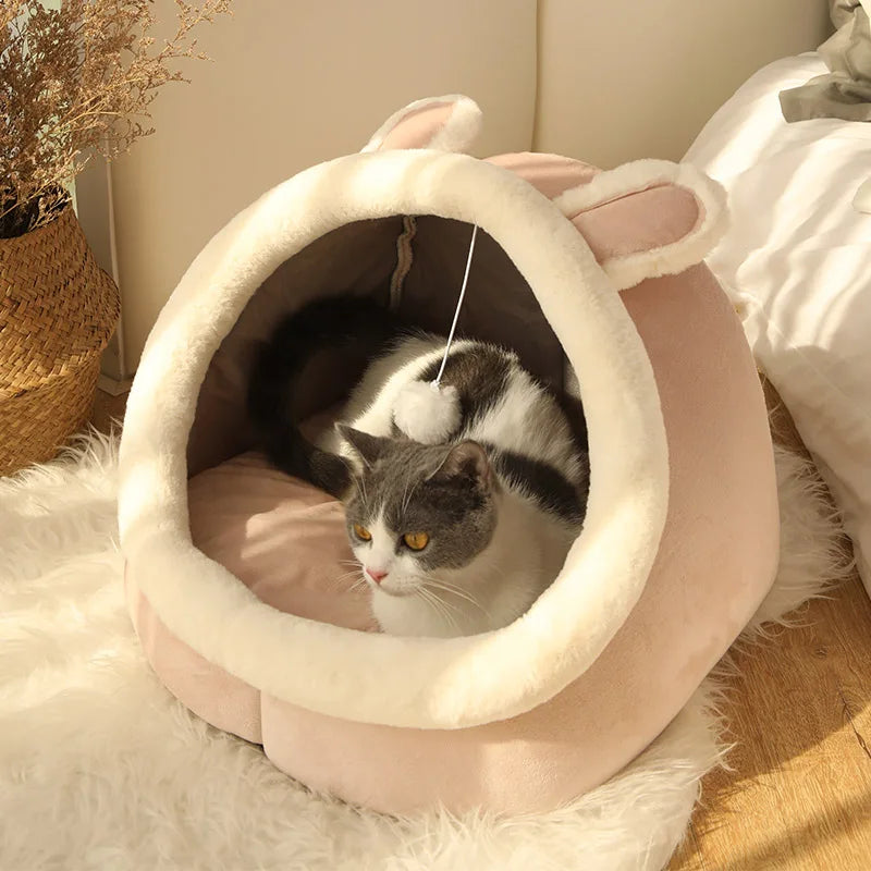 Cama Cueva para Gatos – Refugio Suave y Cálido | PetLux