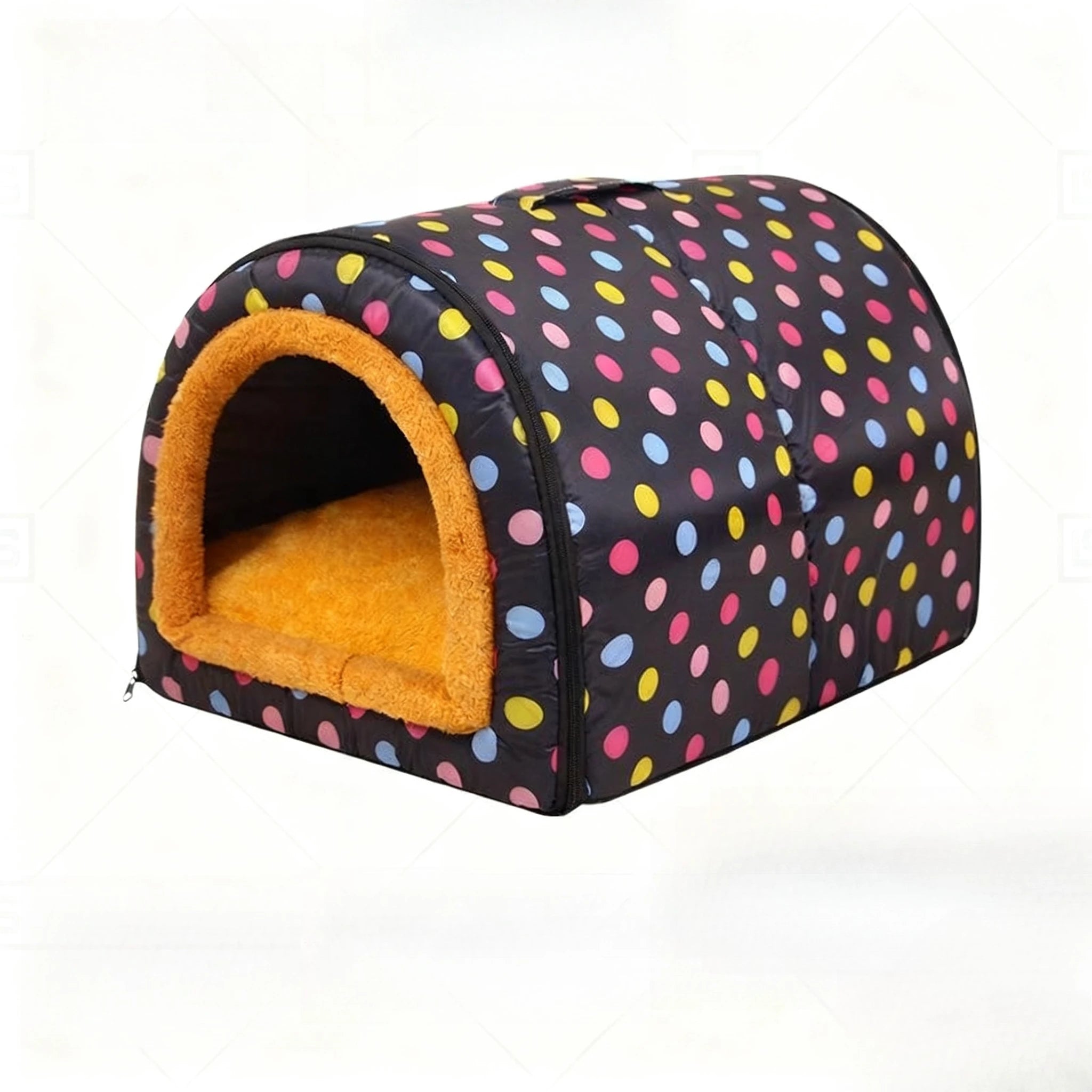 Cama Cueva Plegable para Perros y Gatos 2 en 1 | PetLux